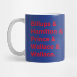 2000 Detroit Pistons Red Mug